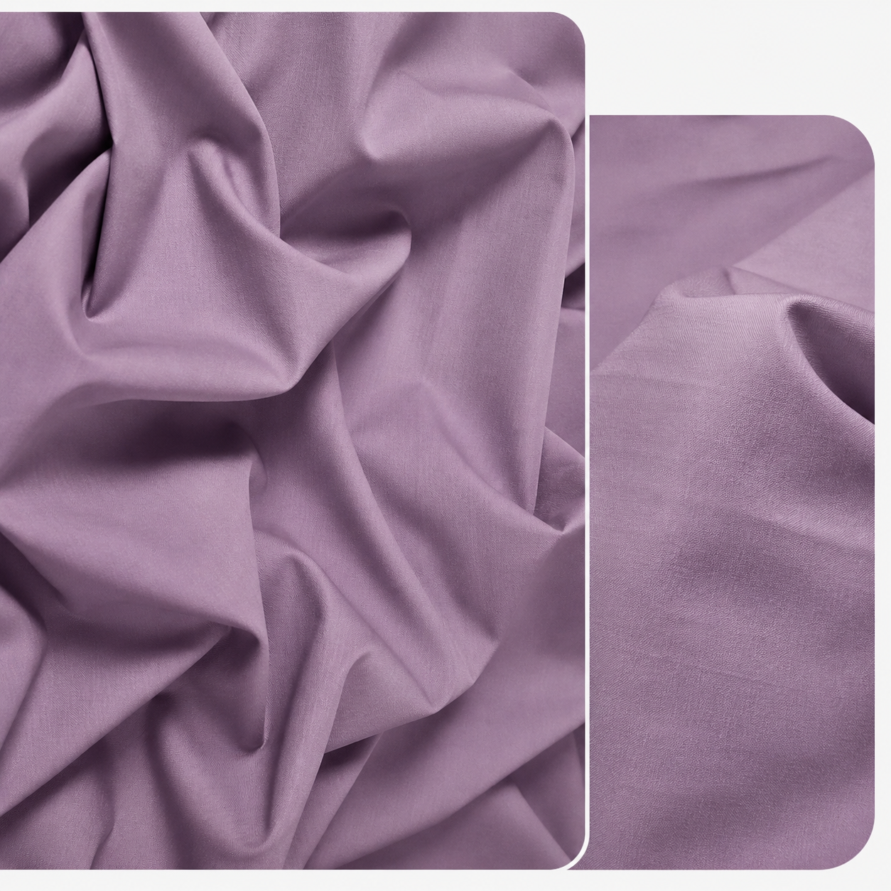 Housse de Couette en Coton Violet