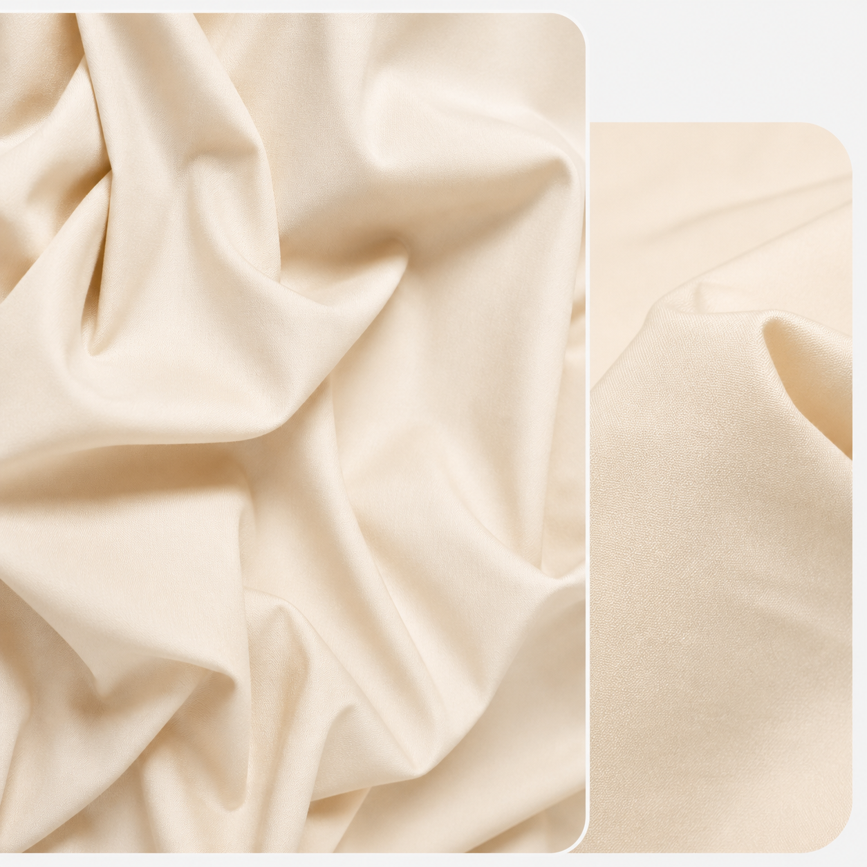 Housse de Couette en Coton Blanche