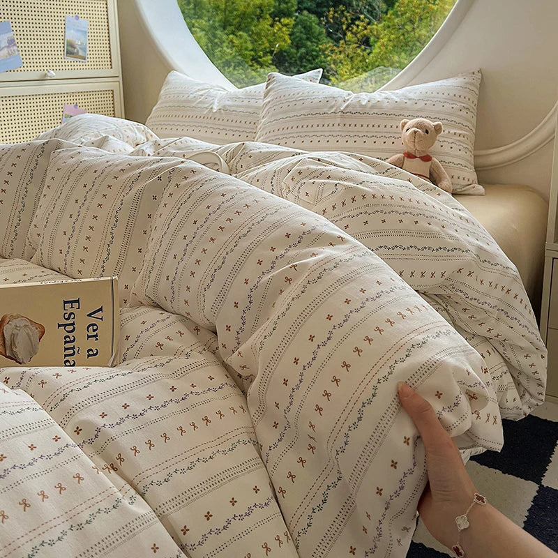 Housse de couette imprimé