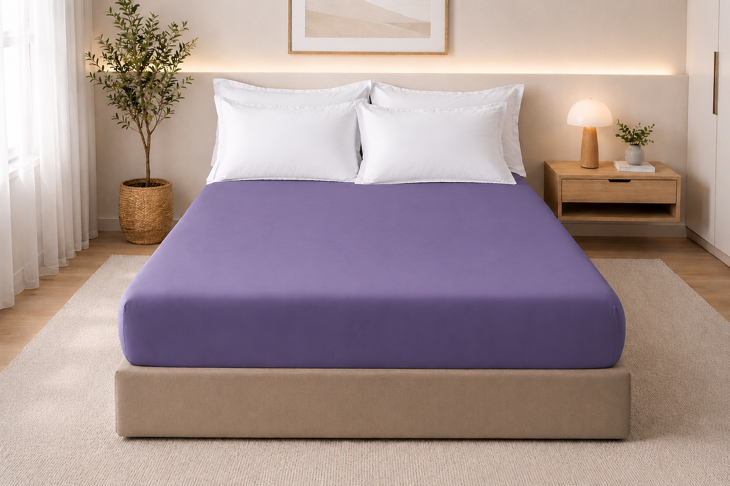 Kit coton violet