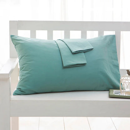 Kit de 2 taies d'oreiller 100% coton