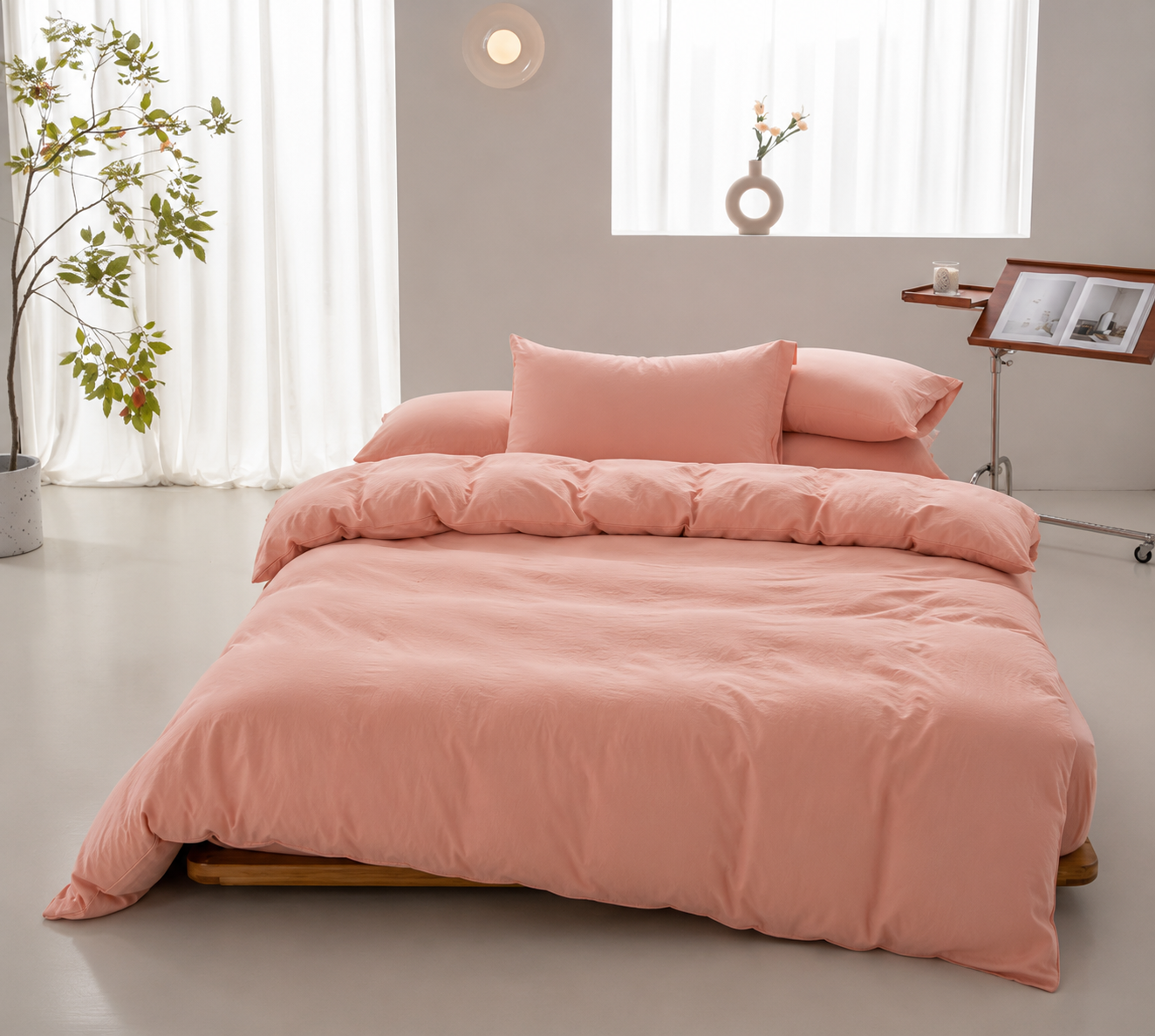 Kit coton rose