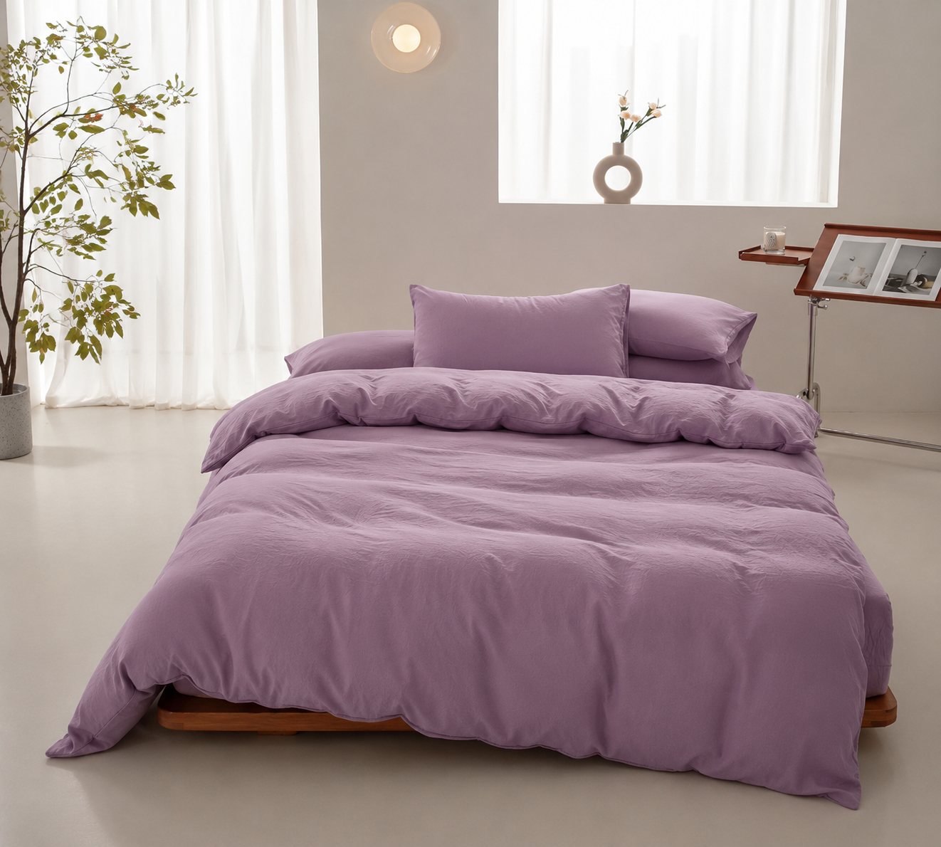 Kit coton violet
