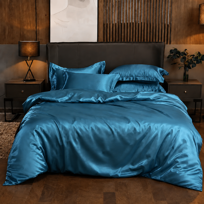 Kit satin Bleu