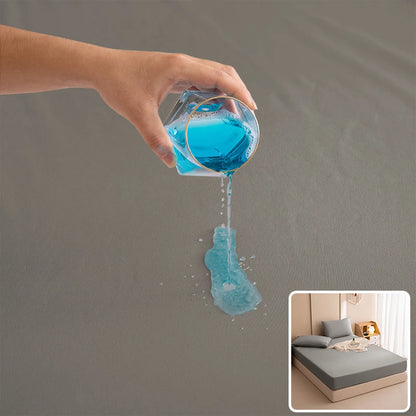 Drap Housse Impermeable grise