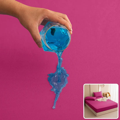 Drap Housse Impermeable Rose